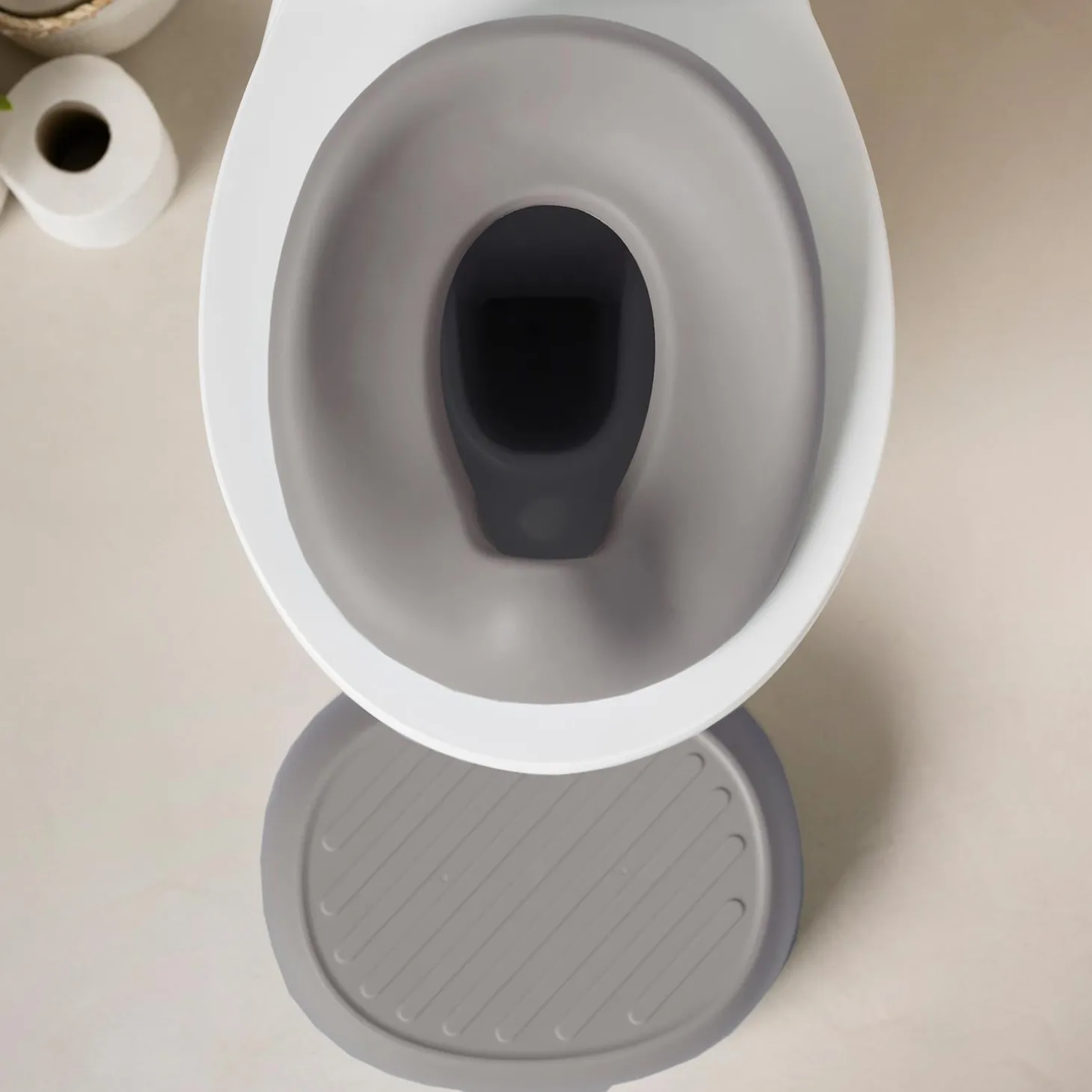 Nattou Pot pour bébé 3 en 1 Potty Taupe