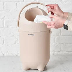 Nattou Poubelle à couche Dropy Beige