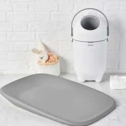 Nattou Poubelle à couche Dropy Blanc