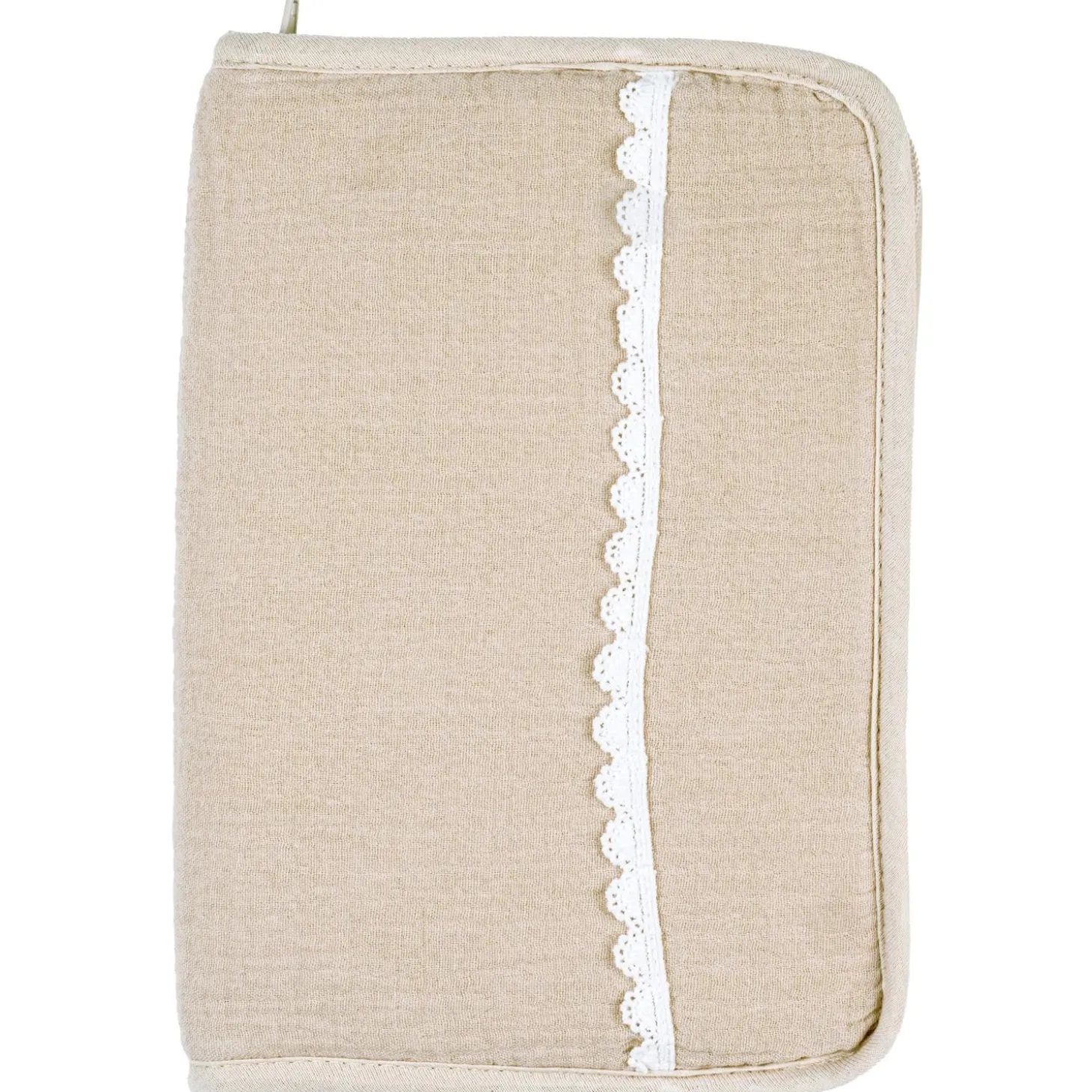 Nattou Protège Carnet de Santé Fanfan Sable