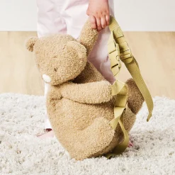 Nattou                    Sac à dos Peluche Ours Teddy    Caramel