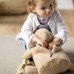 Nattou Sac à dos Peluche Ours Teddy Caramel