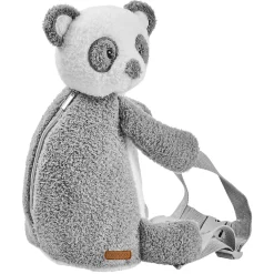 Nattou Sac à dos Peluche Panda Teddy Gris