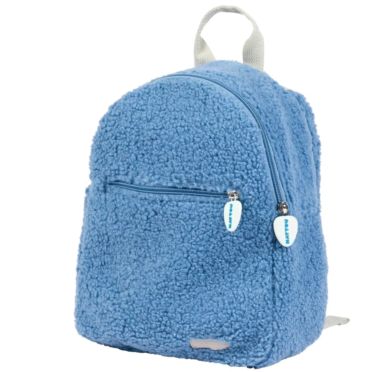 Nattou Sac à dos teddy Bleu