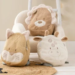 Nattou                    Sac à dos teddy    Girafe Écru