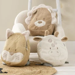 Nattou                    Sac à dos teddy    Renard Caramel