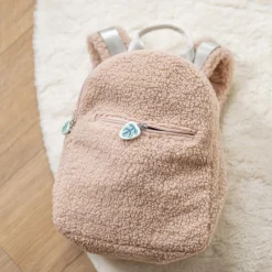 Nattou                    Sac à dos teddy    Rose