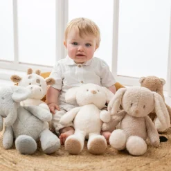 Nattou Teddy Peluche Souris Ecru