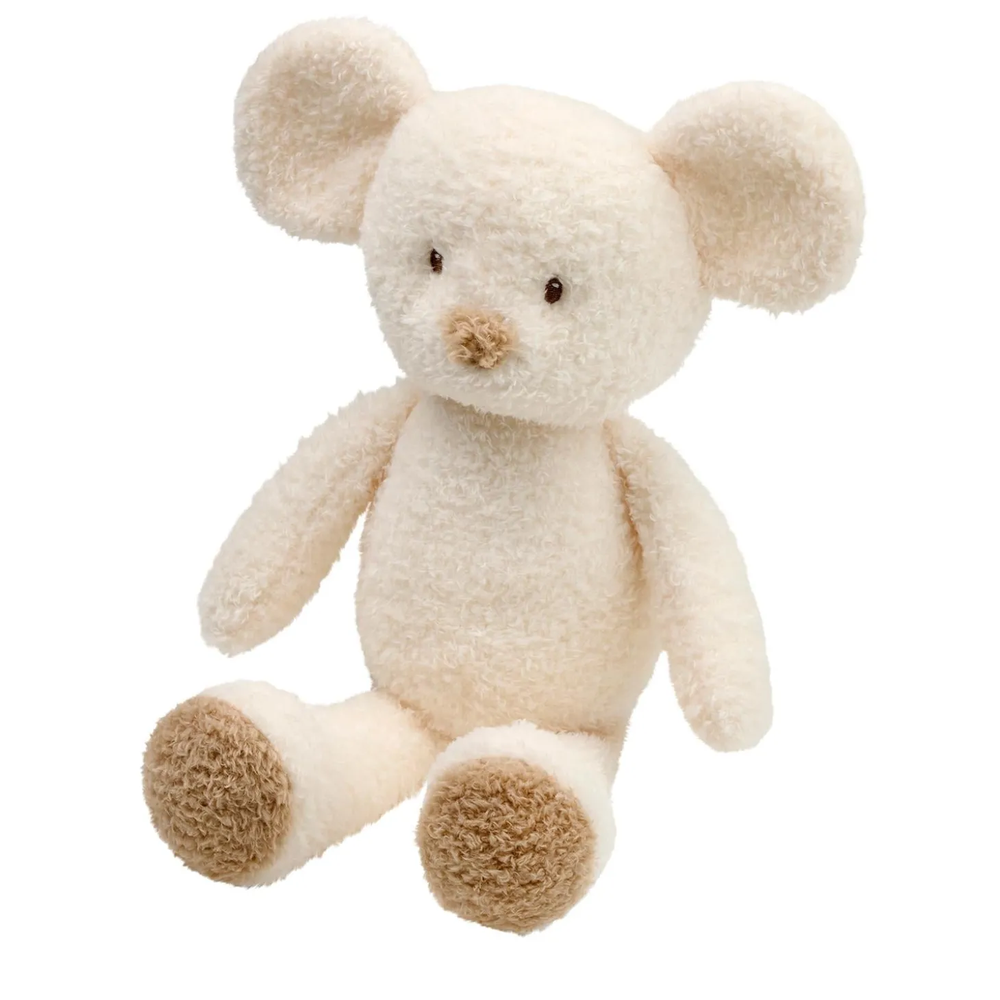 Nattou Teddy Peluche Souris Ecru