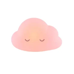 Nattou Veilleuse nuage avec télécommande Blanc