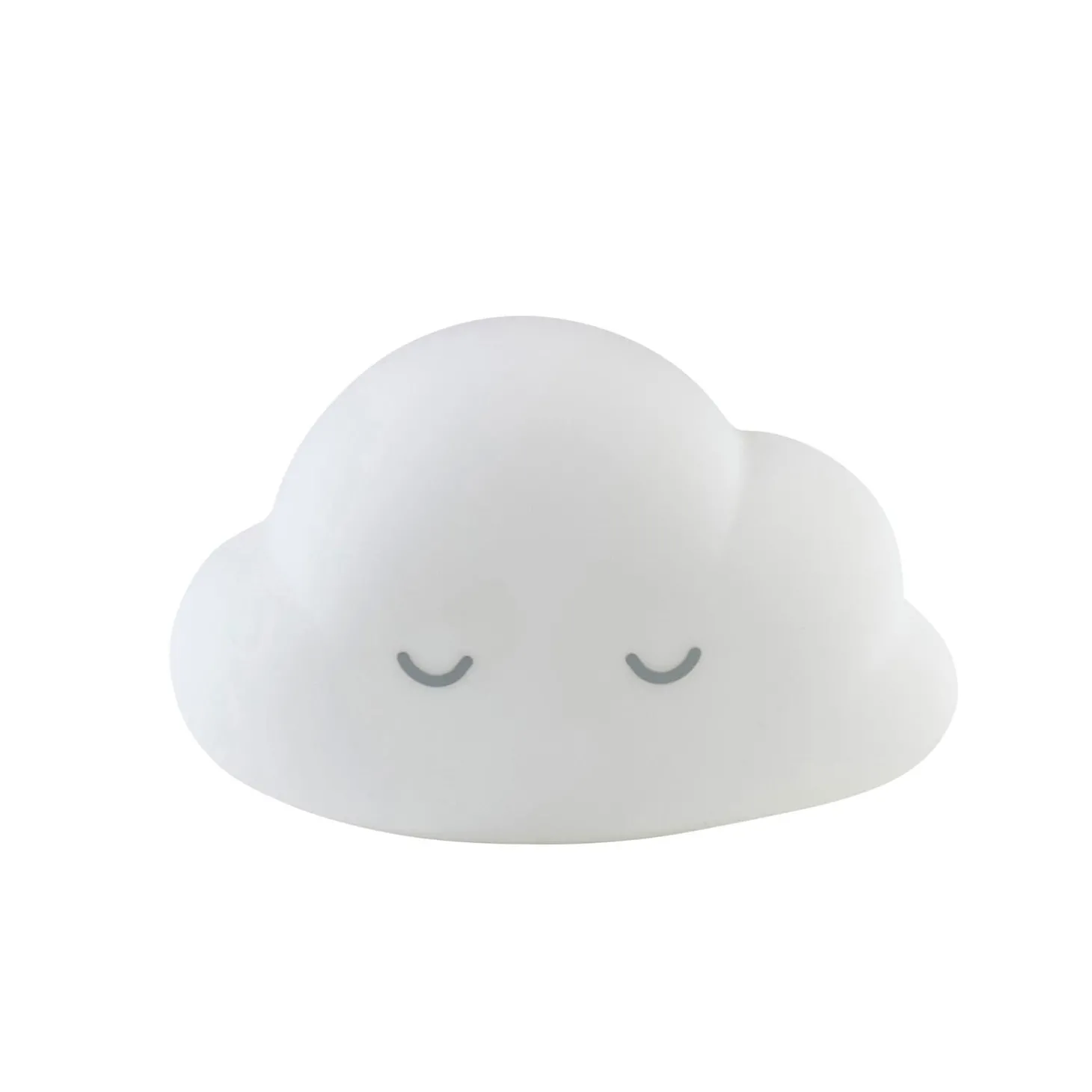 Nattou Veilleuse nuage avec télécommande Blanc