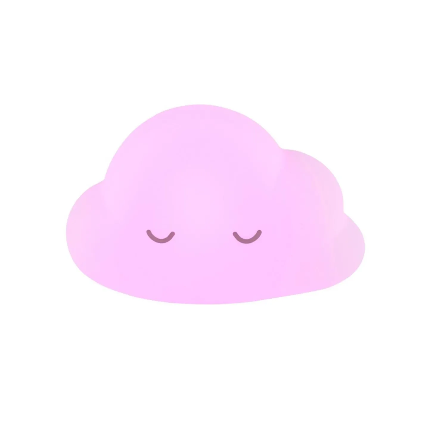 Nattou Veilleuse nuage avec télécommande Blanc