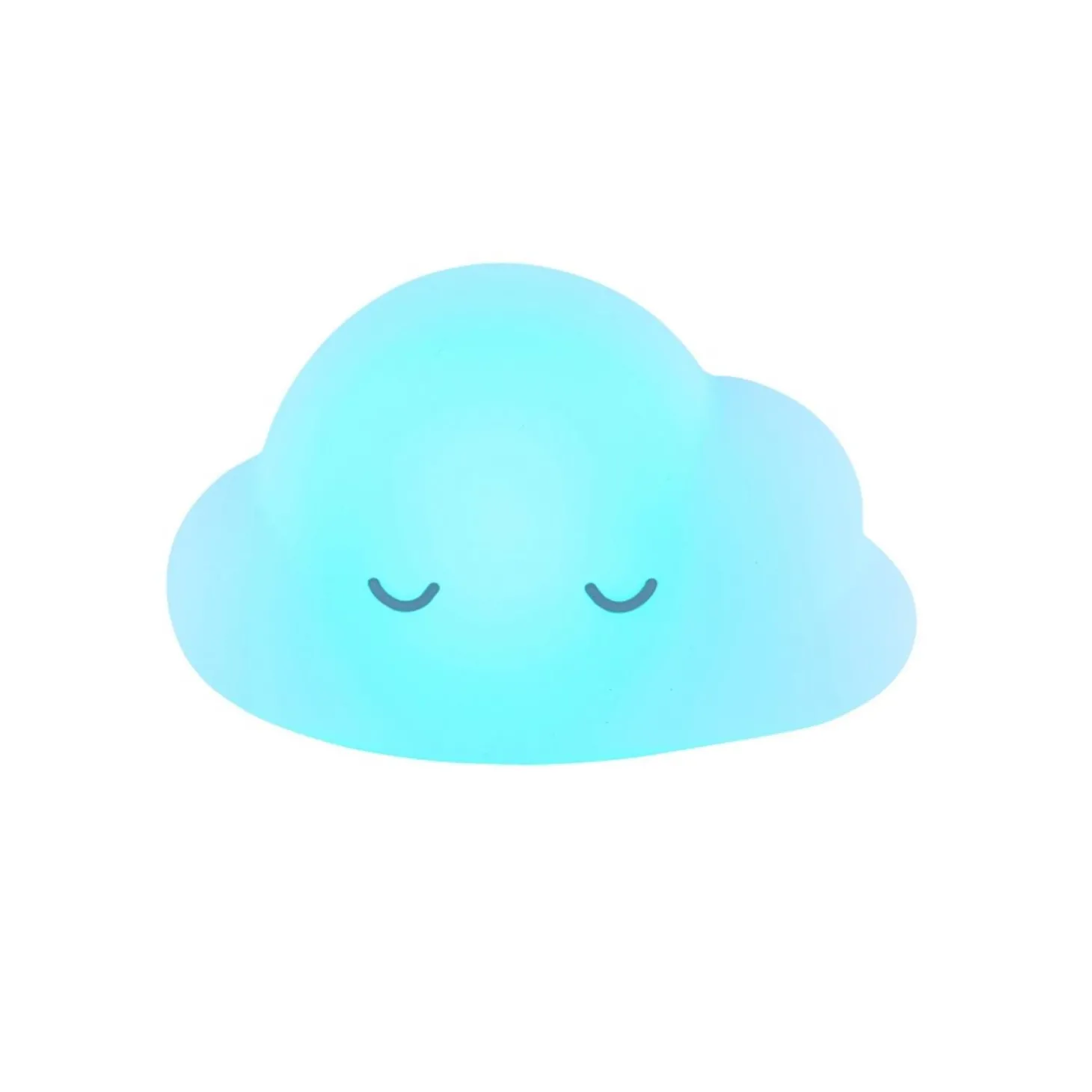 Nattou Veilleuse nuage avec télécommande Blanc
