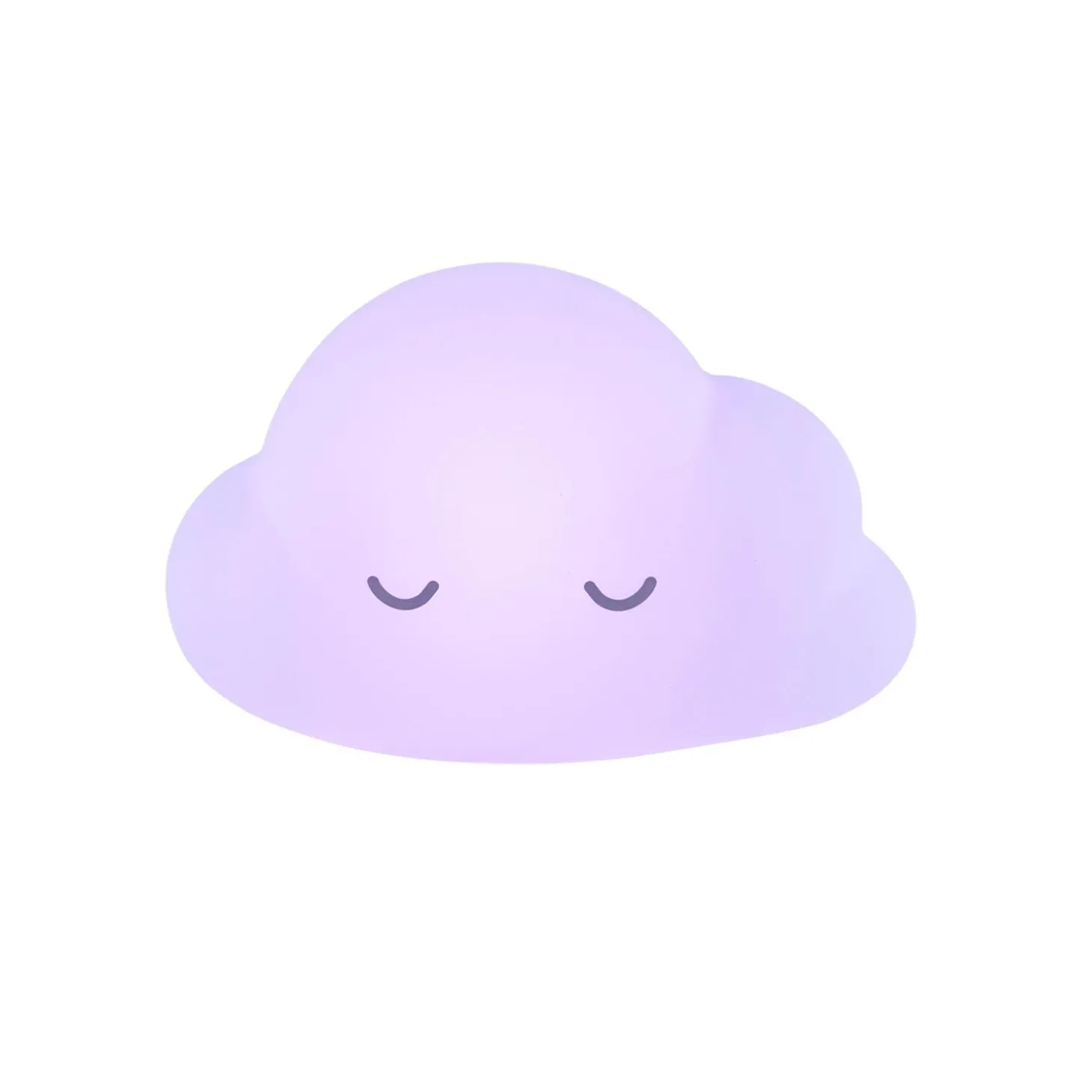 Nattou Veilleuse nuage avec télécommande Blanc