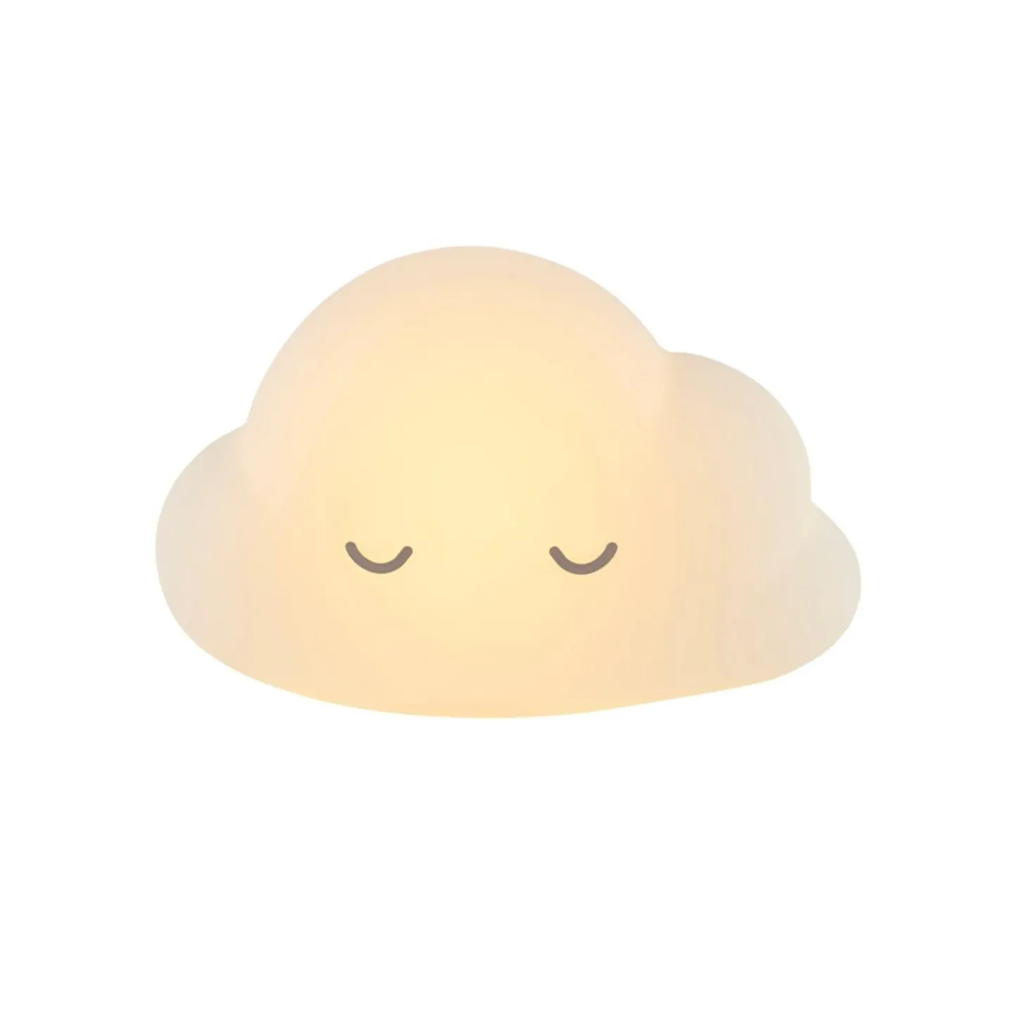 Nattou Veilleuse nuage avec télécommande Blanc
