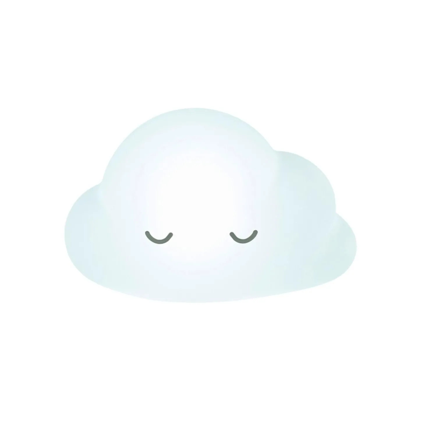 Nattou Veilleuse nuage avec télécommande Blanc