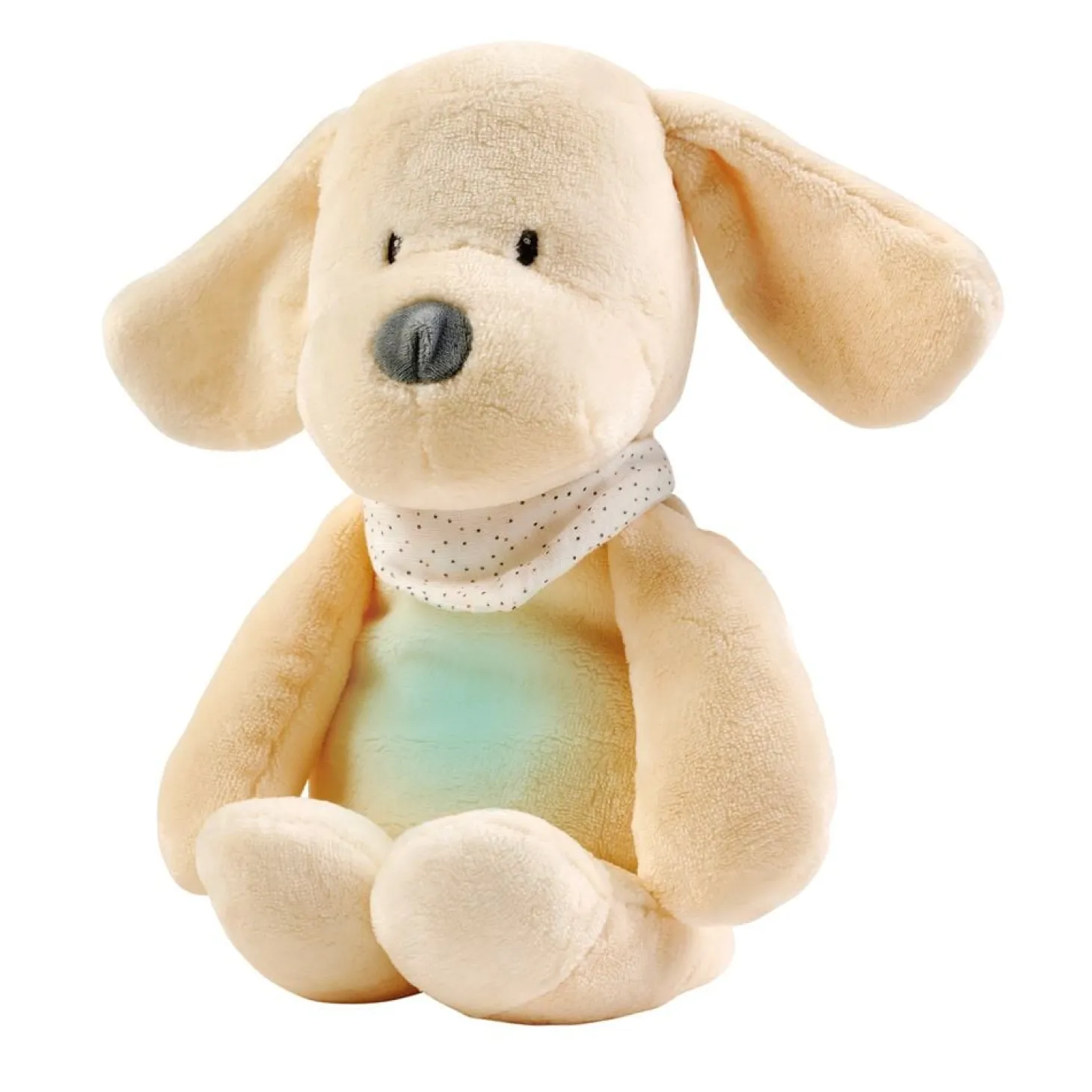 Nattou Veilleuse peluche Chien Sleepy Vanille
