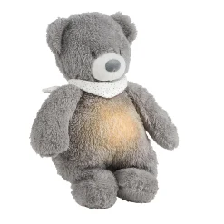 Nattou Veilleuse peluche Ours Sleepy Gris