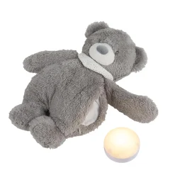 Nattou                    Veilleuse peluche Ours Sleepy    Gris