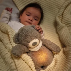 Nattou Veilleuse peluche Ours Sleepy Gris