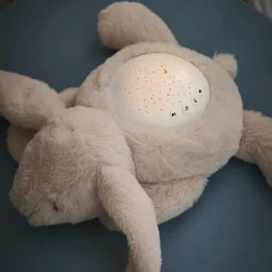 Nattou Veilleuse projecteur Lapin Beige