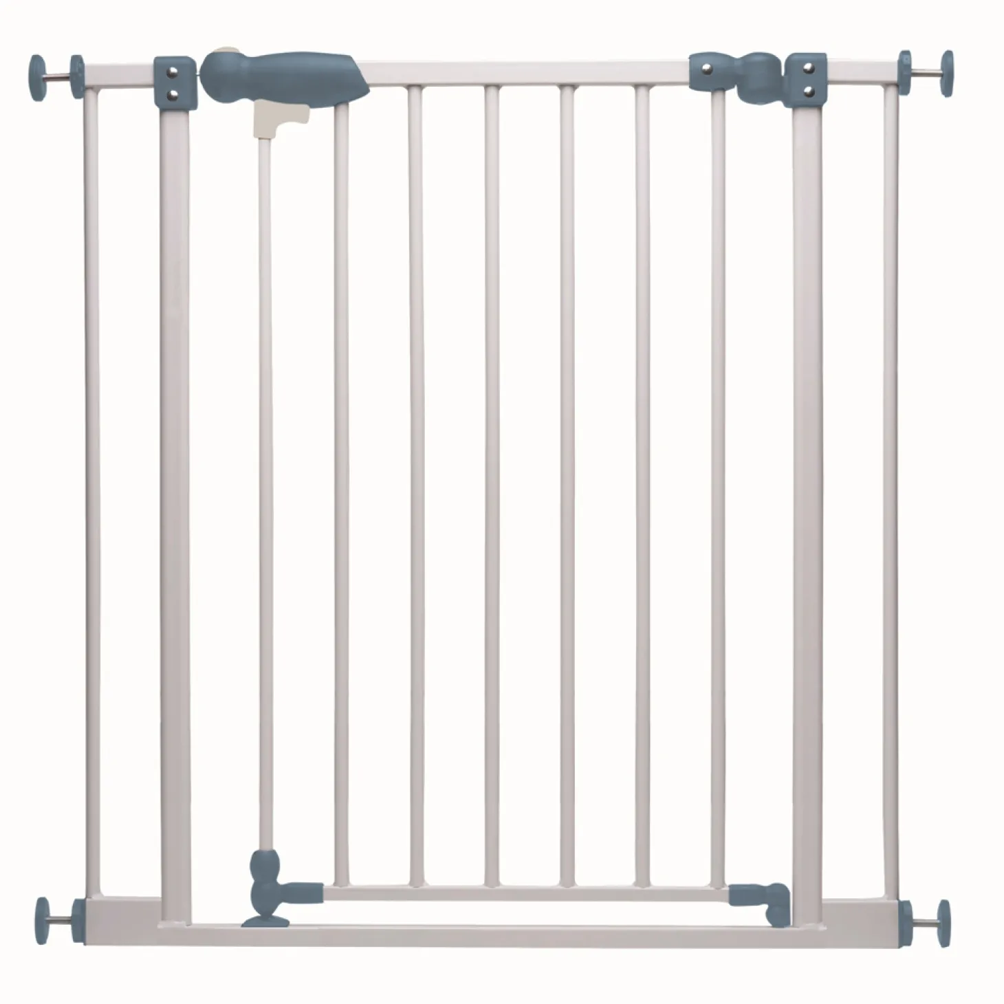Nidalys Barrière Enzo portillon seuil ultra plat Blanc 73 à 81 cm