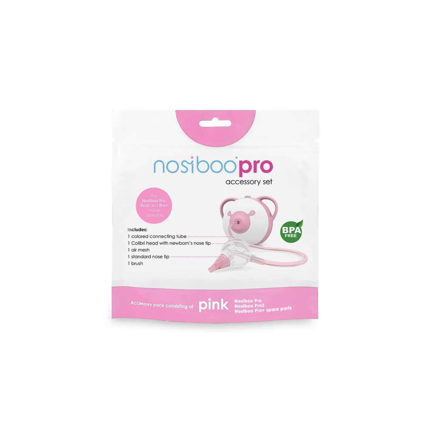 Nosiboo Set ensemble d'accessoires Nosiboo Pro Rose