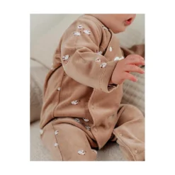 Noukie's                    Baby Pyjamas Velours Fluffy    Beige            0 mois