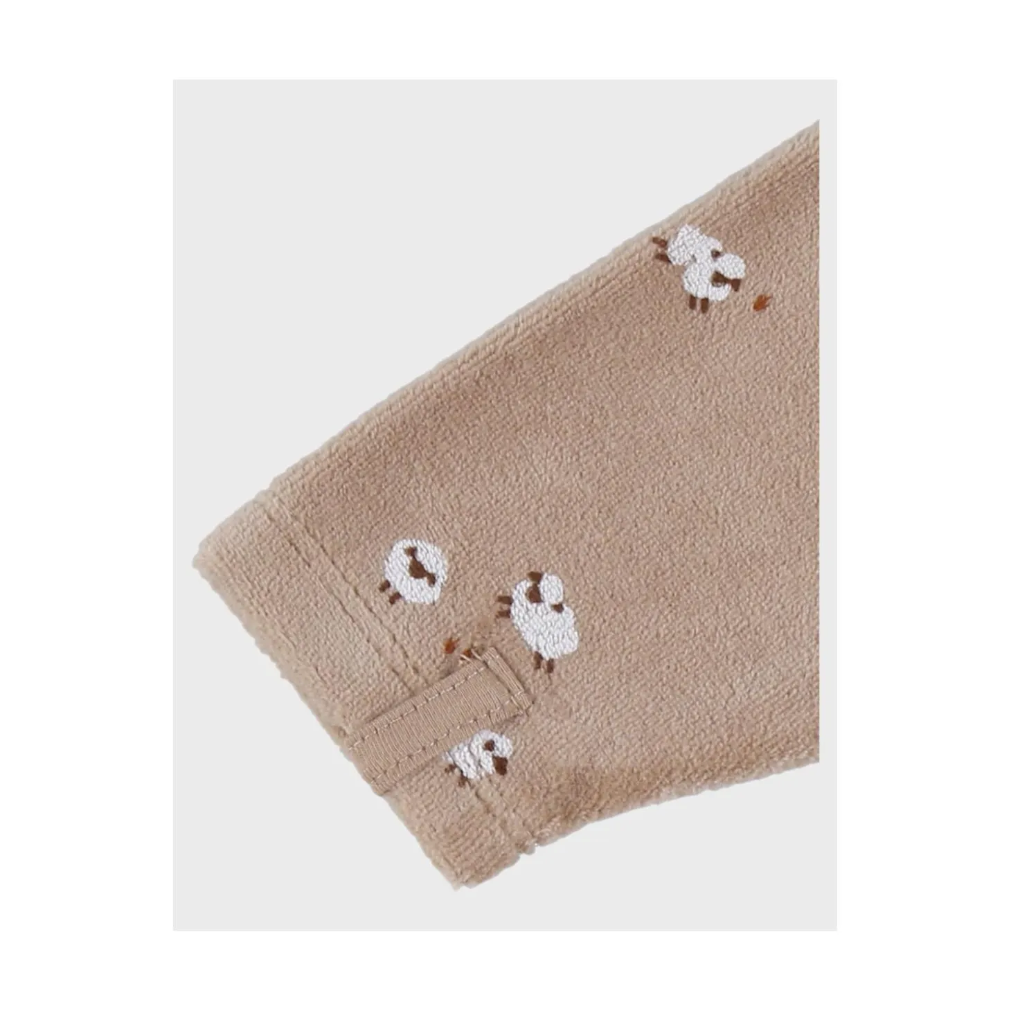 Noukie's Baby Pyjamas Velours Fluffy Beige 0 mois