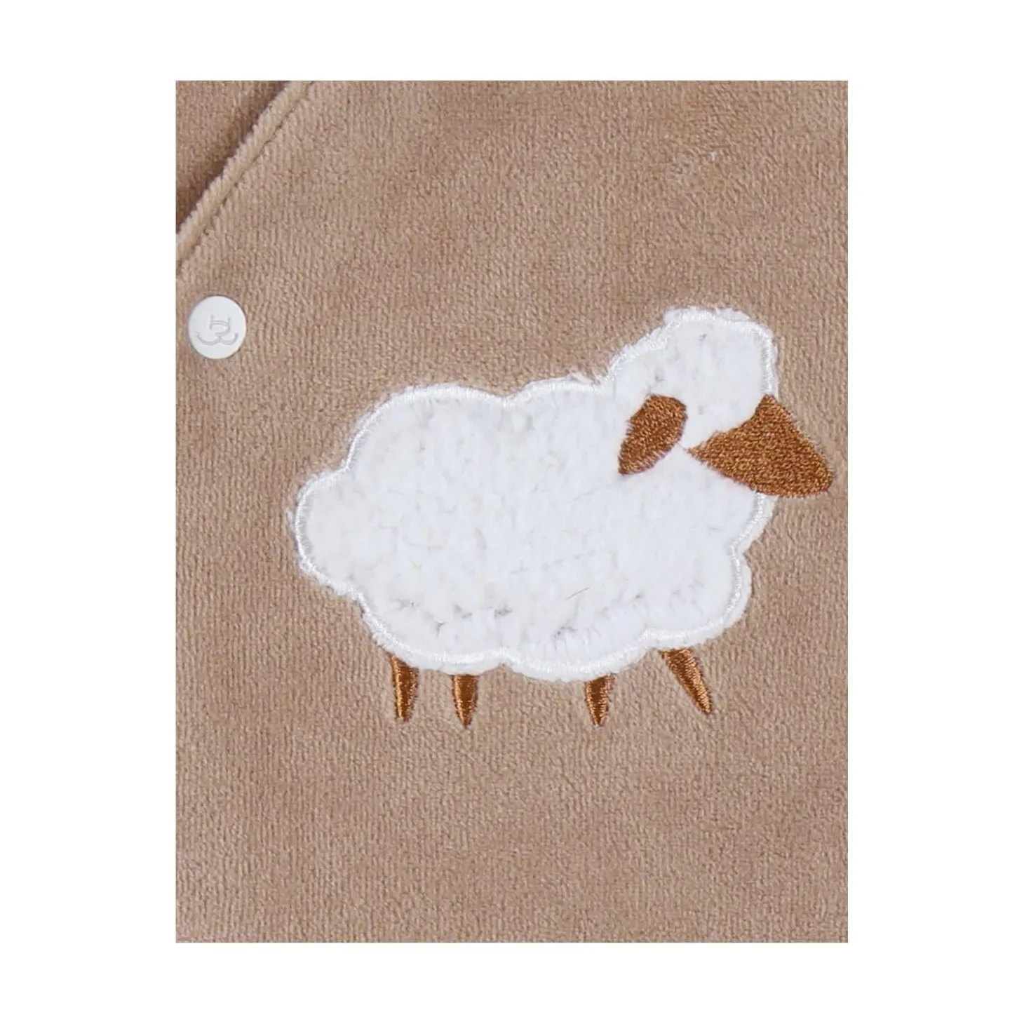 Noukie's Baby Pyjamas Velours Fluffy Beige 0 mois