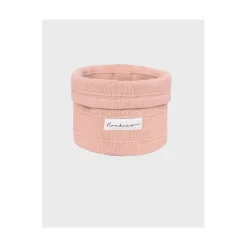Noukie's                    Beauty case en tricot bio M&M25    Rose