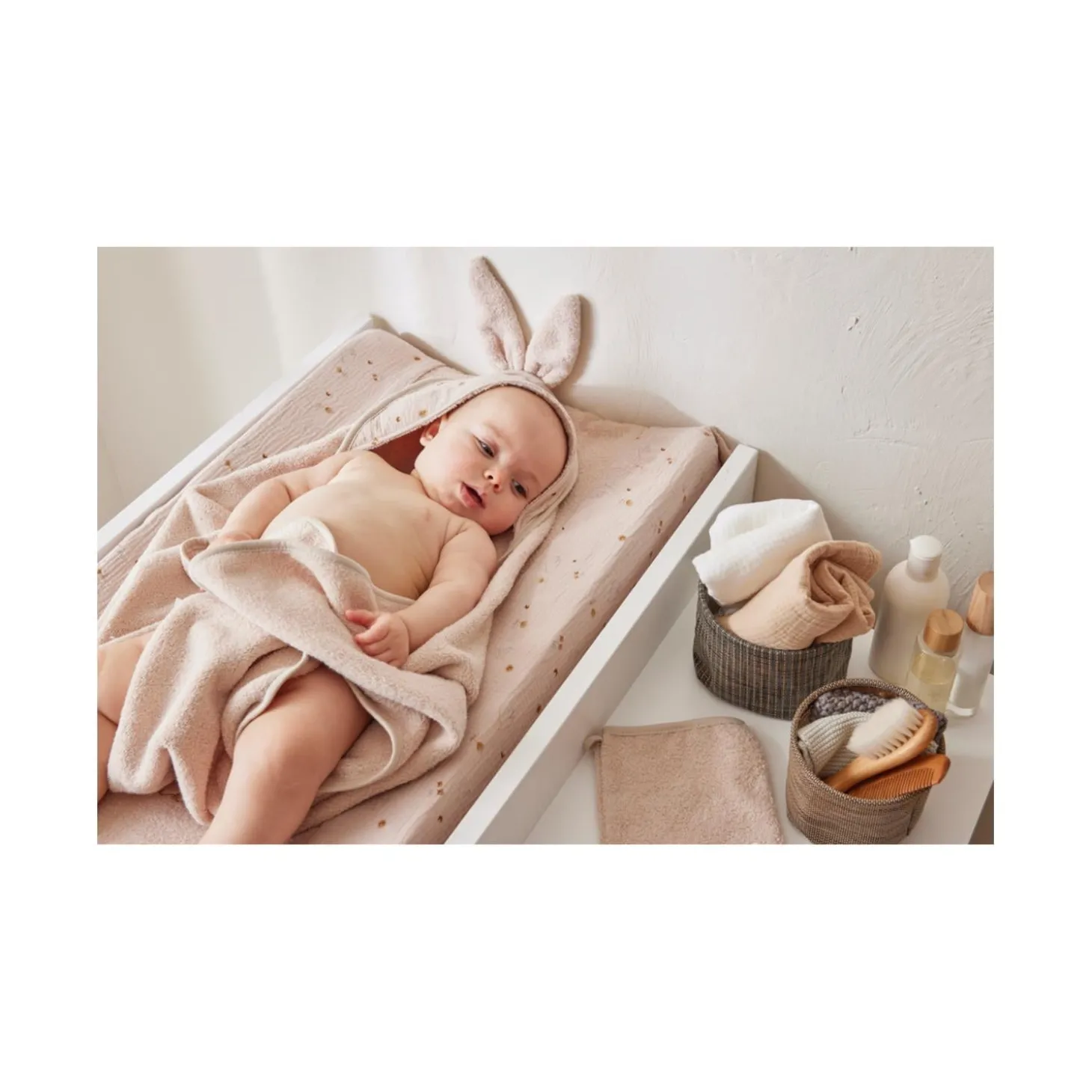 Noukie's Cape de bain Bali & Moka Moka Beige