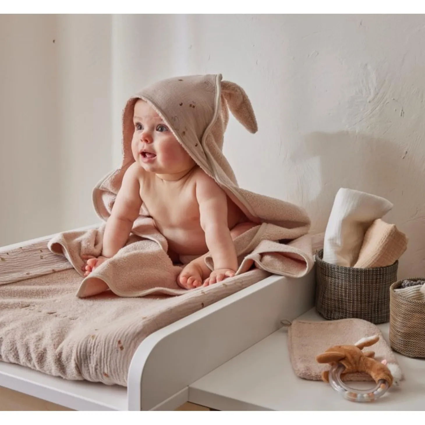 Noukie's Cape de bain Bali & Moka Moka Beige