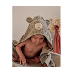 Noukie's Cape de bain Orso F&O Vert 75x75 cm