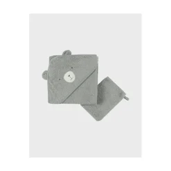 Noukie's Cape de bain Orso F&O Vert 75x75 cm