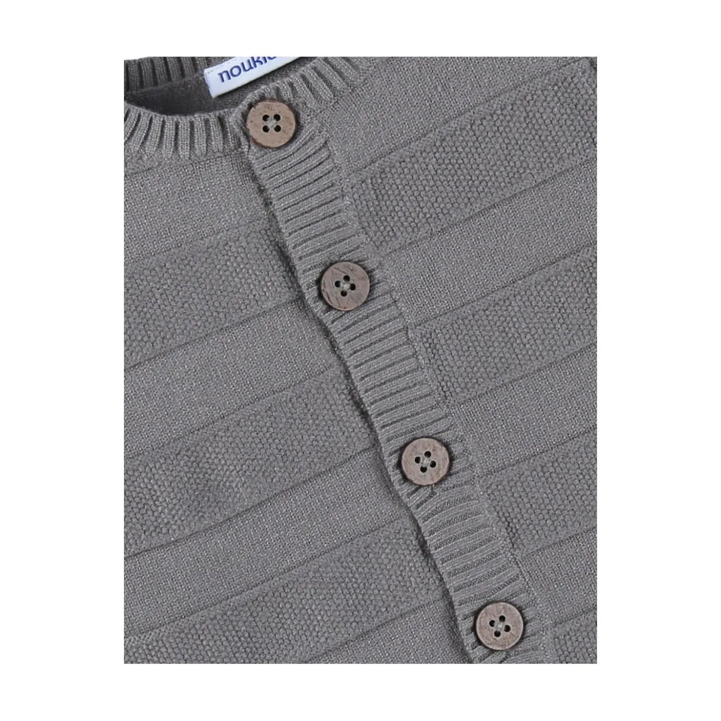 Noukie's Cardigan Sweet zebra Vert 3 mois