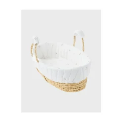 Noukie's                    Couffin mousseline brodée F&O    Ecru