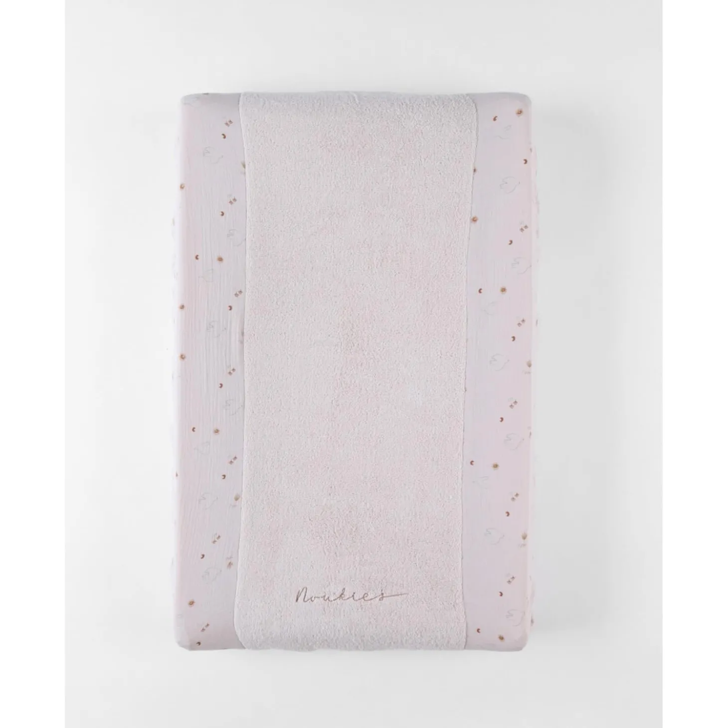 Noukie's Coussin à langer et housse mousseline B&M Beige 45x67 cm