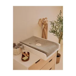 Noukie's                    Coussin à langer + Housse éponge Orso F&O    Vert Sauge            45x67 cm