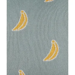 Noukie's Coussin Tricot Bio Tiga & Stegi Vert 36x36 cm