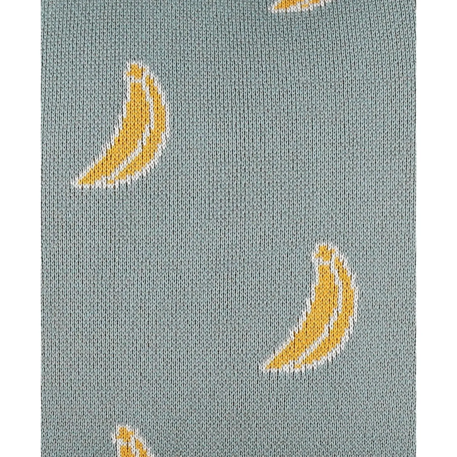 Noukie's Coussin Tricot Bio Tiga & Stegi Vert 36x36 cm