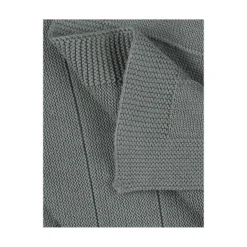 Noukie's Couverture en tricot bio M&M25 Kaki 75x100 cm