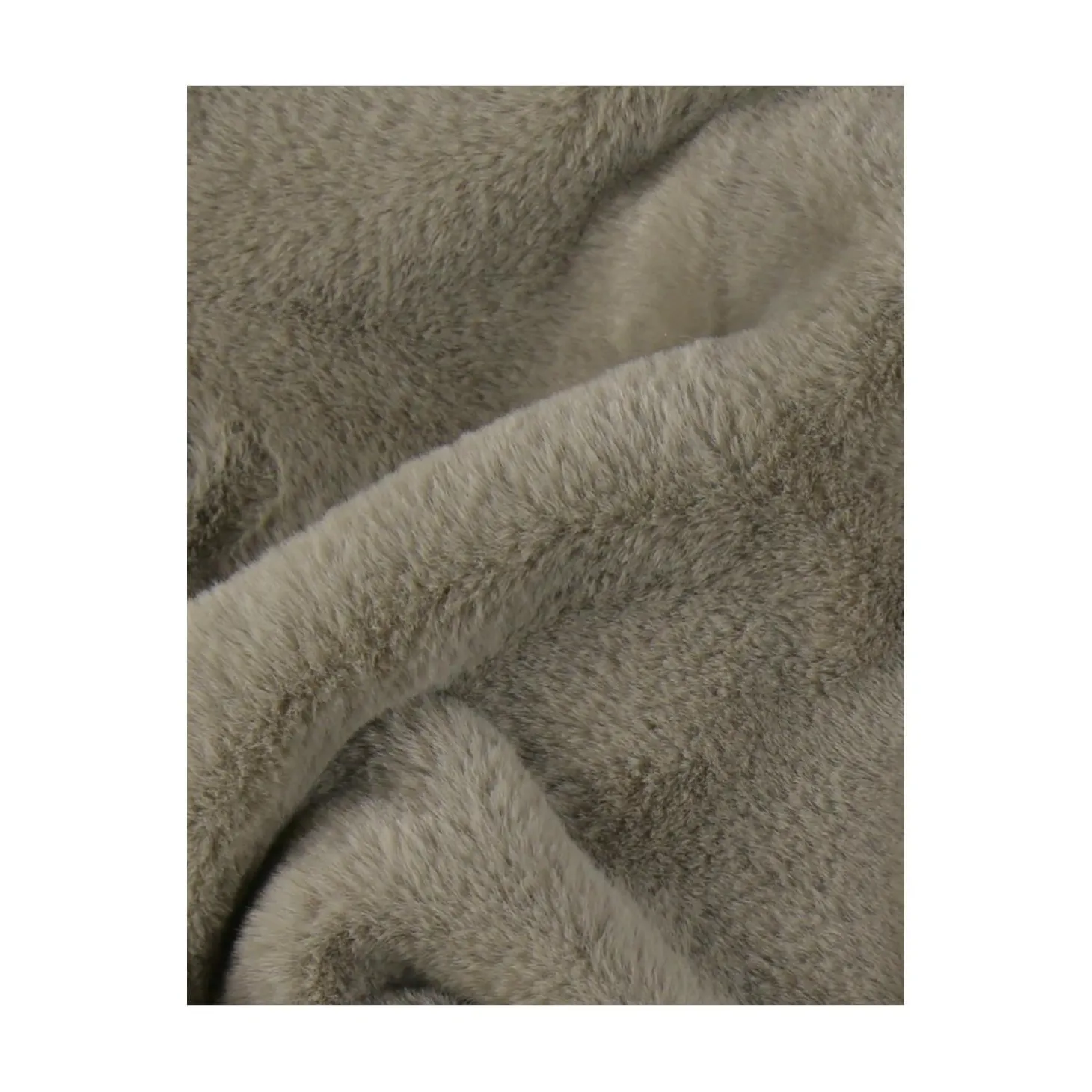 Noukie's Couverture fausse fourrure M&M25 Kaki 75x100 cm