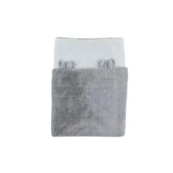 Noukie's                    Couverture long poil Mix and Match    Gris            75x100 cm