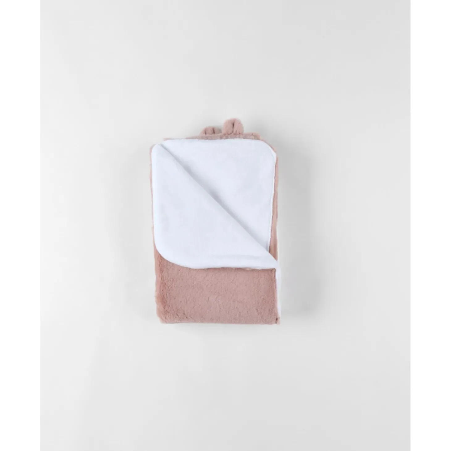 Noukie's Couverture ouatinée en fausse fourrure M&M24 Rose 75x100 cm