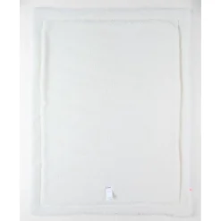 Noukie's                    Couverture ouatinée jersey sherpa romance M&M24    Blanc            75x100 cm