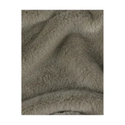 Noukie's Couverture Promenade fausse fourrure M&M25 Kaki 45x65 cm
