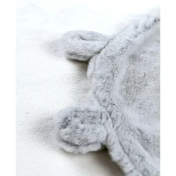 Noukie's Couverture promenade long poil Mix and Match Gris Clair