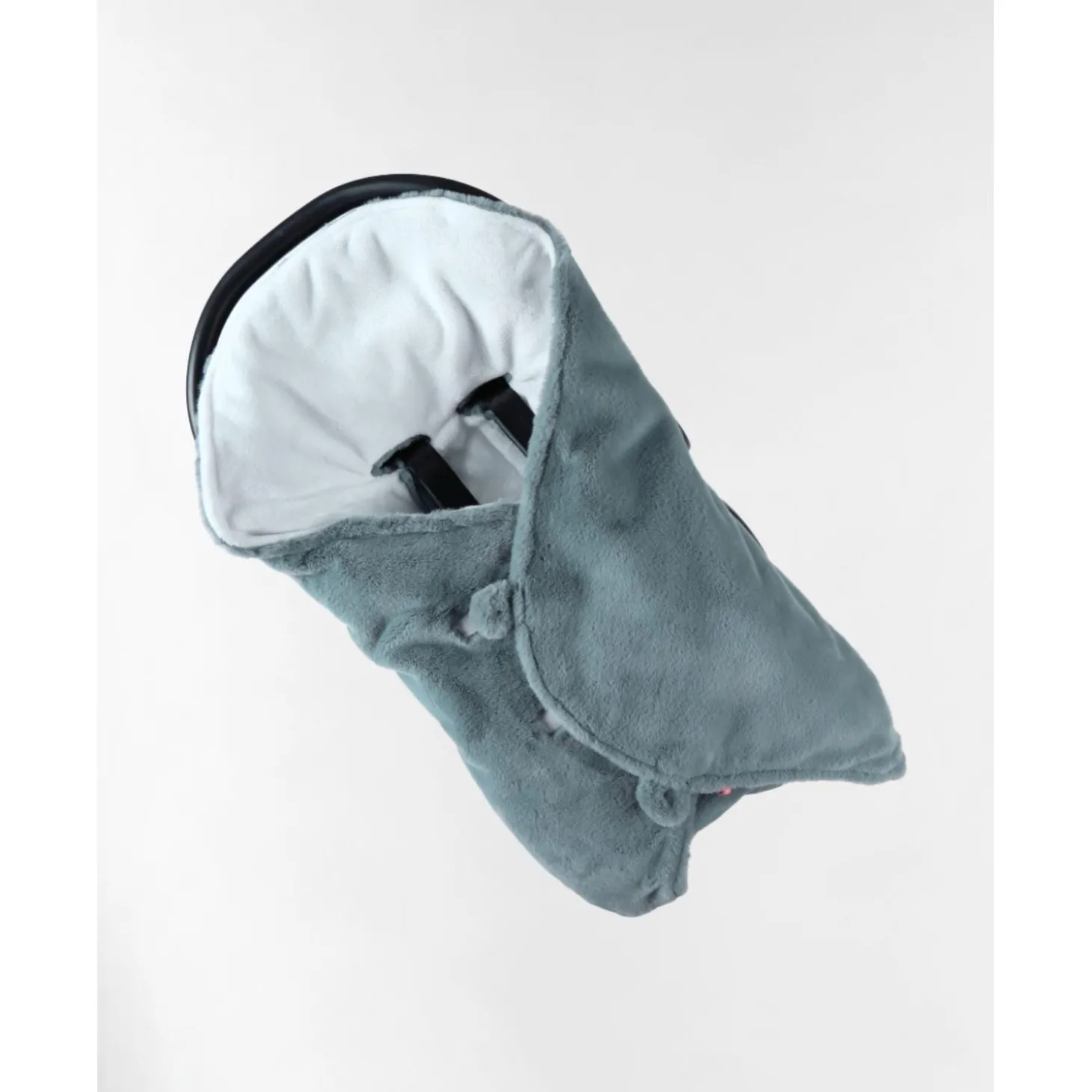 Noukie's Couverture promenade fausse fourrure M&M24 Bleu