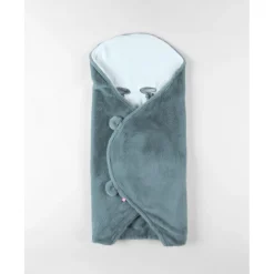 Noukie's Couverture promenade fausse fourrure M&M24 Bleu
